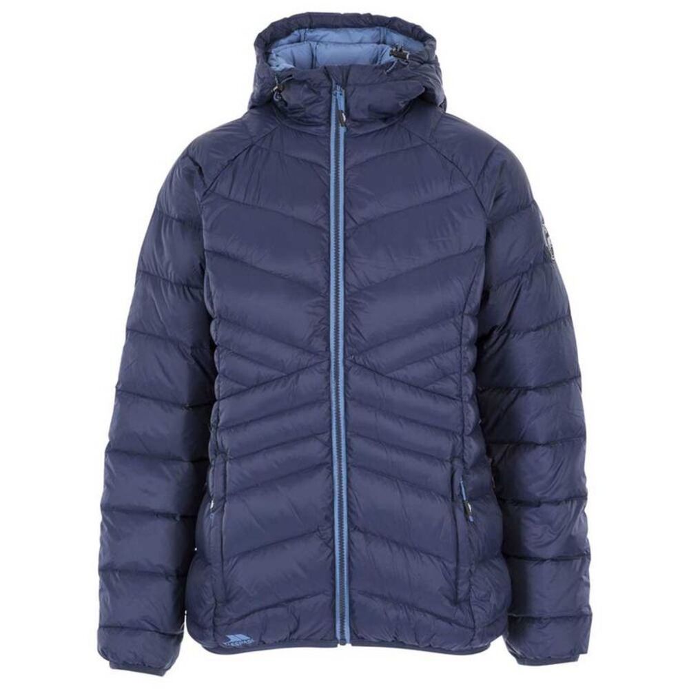 Trespass Womens/ladies Julieta Faux Down Jacket / Navy